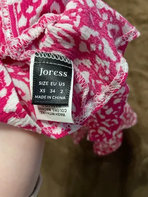 Hot Pink Halter Tie Top Size XS thumbnail 5