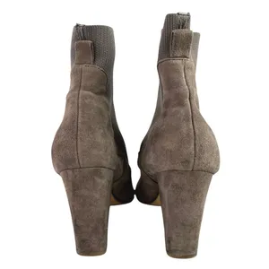 Steve Madden Richter Women's Gray Brown Suede Ankle Sock Booties Boots Size 7.5 thumbnail 3