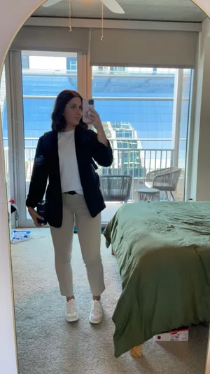 Quince ultra stretch ponte straight leg pant thumbnail 4