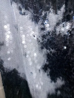 Navy and light blue sequin maxi dress Size 6 thumbnail 6
