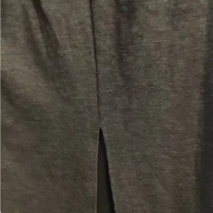 Lou & Grey Charcoal gray Midi Skirt Back Split thumbnail 3