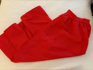 Old Navy Red Maxi Skirt with Elastic Waistband thumbnail 1