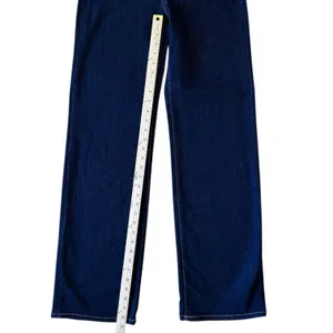 Zara Jeans High Rise Wide Leg Dark Wash Indigo TRF Denim‎ Size 4 26 8246/045/407 thumbnail 3