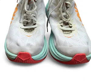 HOKA One One Carbon X 2 Men’s 12.5D Running Shoes White Orange Carbon Plate Road thumbnail 8