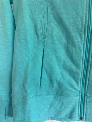 Free2B Lightweight Active Women's Sweatshirt-Beach Boucle Hoodie in Wave Blue thumbnail 4