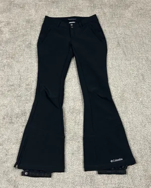 Columbia Ski Snow Pants Womens 6 Wind Block Black Boot Cut Snowboard Winter thumbnail 1