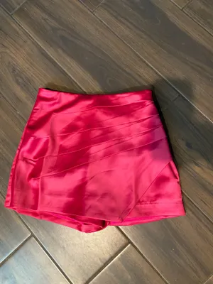 Satin pleated skort from vici thumbnail 7