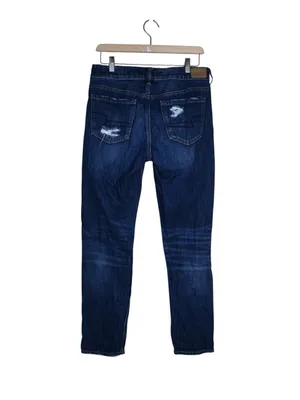 American Eagle Women's 4 Tomgirl Dark Wash Jean thumbnail 2