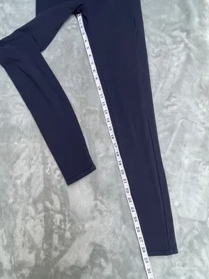 ALO Yoga Navy Mid Rise Performance Leggings Pilates Gym Training Outdoor XXS thumbnail 6