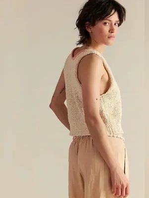 Free People Sicily Sweater Shell NWOT thumbnail 3