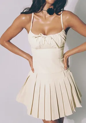Princess Polly Pleated Mini Dress thumbnail 1