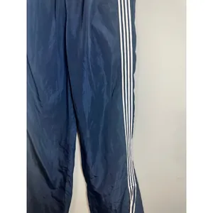 Edikted Remy Ribbon Track Pants Navy Blue White Stripe Y2K Wide Leg Small thumbnail 4