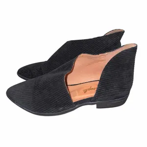 Free People Black Corduroy Royale Flats 36 thumbnail 3