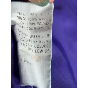 Vintage 90s Inside Edge Purple Blue One Piece Ski Suit‎ Youth XL Womens Fit Snow thumbnail 10