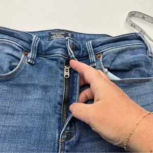 Abercrombie & Fitch Simone High Rise Ankle Flare Womens Size 26 / 2R Denim Jean‎ thumbnail 9