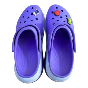 Crocs Mega Crush Purple Platform Clog Galaxy Women 10 Men 8 Rubber thumbnail 8