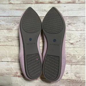 Rothy's The Point Slip-on Flats Size 8.5 Petal Pink Washable Comfort thumbnail 9