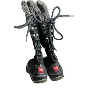 The North Face Women's 6 Janey Boots Black Tall 200G‎ Primaloft Insulated Winter thumbnail 4