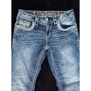 Rock Revival‎ Jeans Womens Blue Janelle Capri Wash Denim Size 25 thumbnail 2