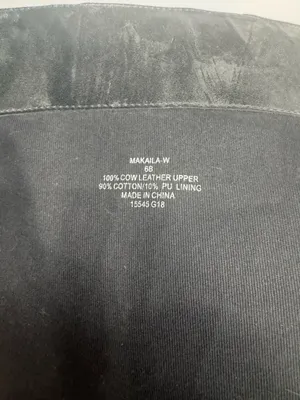 Ralph Lauren Makaila Black Leather Boots Size 6B thumbnail 4