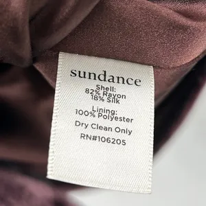 Sundance Plum Silk Blend Velvet Blazer Jacket Sz 4 Petite Notch Lapel Workwear‎ thumbnail 9