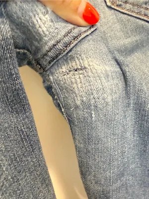 MOTHER The Insider Crop Step Chew Hem in Dancing on Coals size 27 thumbnail 11