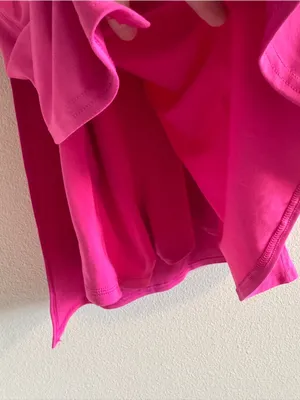 Yogalicious Hot Pink Scoop Neck Skater Dress thumbnail 4