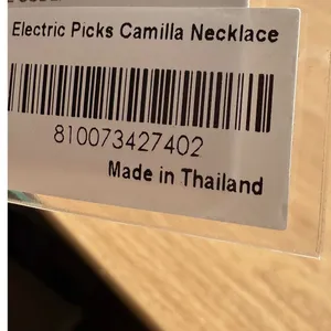 Electric Picks Camilla Necklace Silver Tone Crystal Flower Clover‎ Pendant NEW thumbnail 4