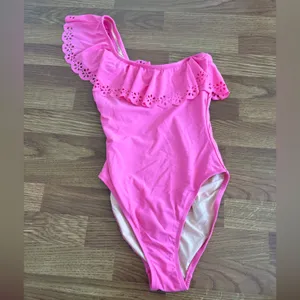 J crew ruffle one shoulder bathing suit one piece thumbnail 3