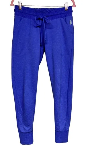 Free People‎ Movement Sunny Skinny Sweatpant Joggers Purple Women’s Size Small thumbnail 1