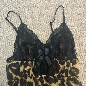 Cheetah Print Babydoll Dress thumbnail 3