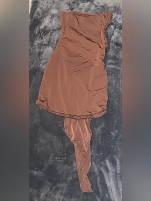 Oh Polly Natalya Bandeau Mini Dress in Chocolate Brown Size 4 New with tag thumbnail 16