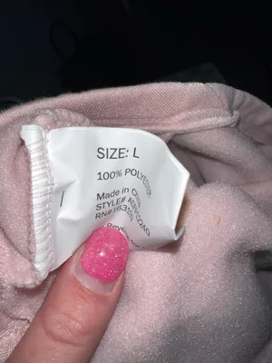 BASIC Dog Hoodie Pink Size L thumbnail 2