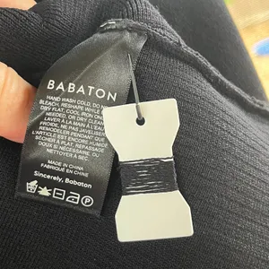 Babaton Women's Black Sculpt Knit Empire Long Sleeve Top Size M. NWOT thumbnail 6