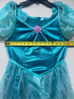 Women Mermaid Princess Sea-maid Cosplay Dress Halloween Party Gown Costume thumbnail 3