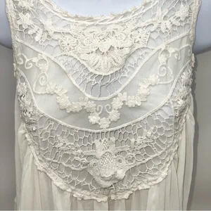 Altar'd State Cream Lace Blouse thumbnail 3