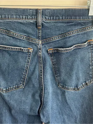 Abercrombie & Fitch Curve Love The Slim Straight Ultra High Rise Size 8 thumbnail 4
