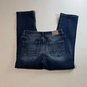 BKE Indigo Straight Leg Jeans thumbnail 2