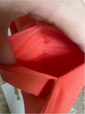 Portocruz Coral‎ Sleeveless Mini Dress Pockets Resort Beach Cover Up Vaca Boho M thumbnail 4