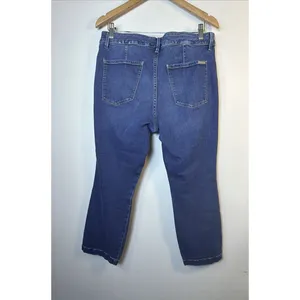White House Black Market Novelty Pocket Boot Crop Jeans 12 bohemian y2k retro thumbnail 8