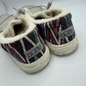 HEY DUDE WOMEN'S WENDY FUNK WOOL Loafer Shoes in Gray Size 10 thumbnail 6