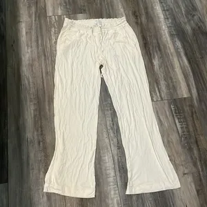 Faceplant Dreams Bamboo Pajama Pants - Ivory thumbnail 2