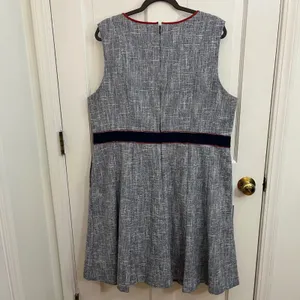 Boden Matilda Dress 16/18R Tweed Academia Career Classic thumbnail 6