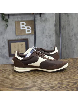 Universal Thread Skyler Jogger Sneakers Double Lace Low Top Brown Multi 8M thumbnail 6