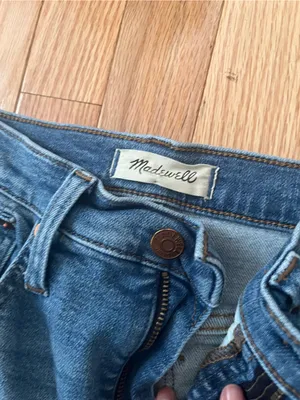 Madewell Cali Demi Boot Jeans 26 Medium Wash High Rise thumbnail 2