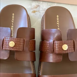 Easy Spirit NWT Women's Trevin Banded Slip-On Sandals thumbnail 5