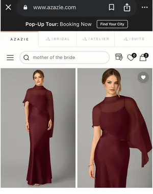 Azazie Bridesmaid Dress thumbnail 2