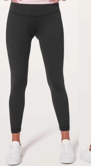 Lululemon Wunder Under High-Rise 7/8 Tight Full-On Luon Black Size 6 thumbnail 1