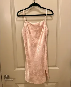 Princess Polly Pink Slip Silk Dress thumbnail 3