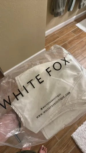 White Fox Denim Top thumbnail 4